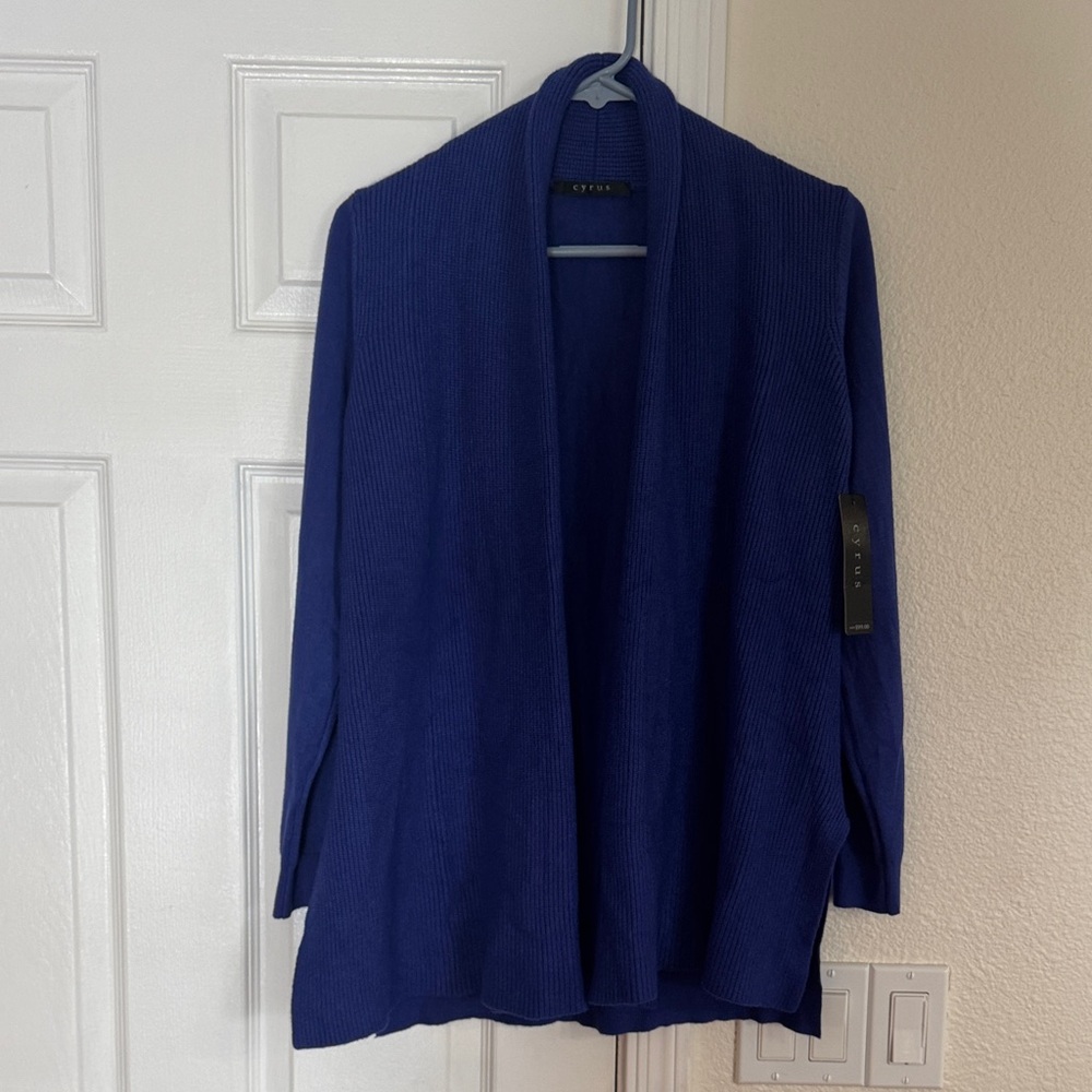 Cyrus Women's Deep Blue Cardigan